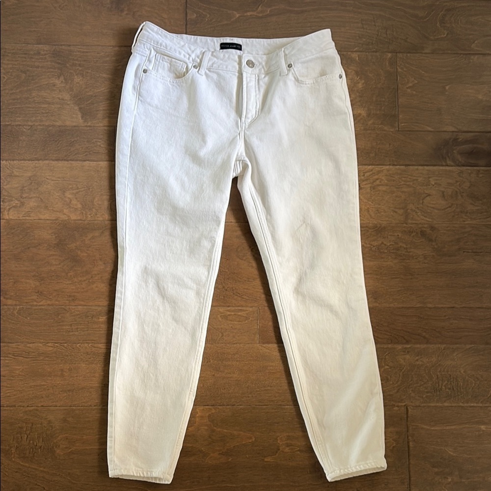 Silver Jeans Suki Skinny Off White Cream Ankle Jeans Women’s Size 31